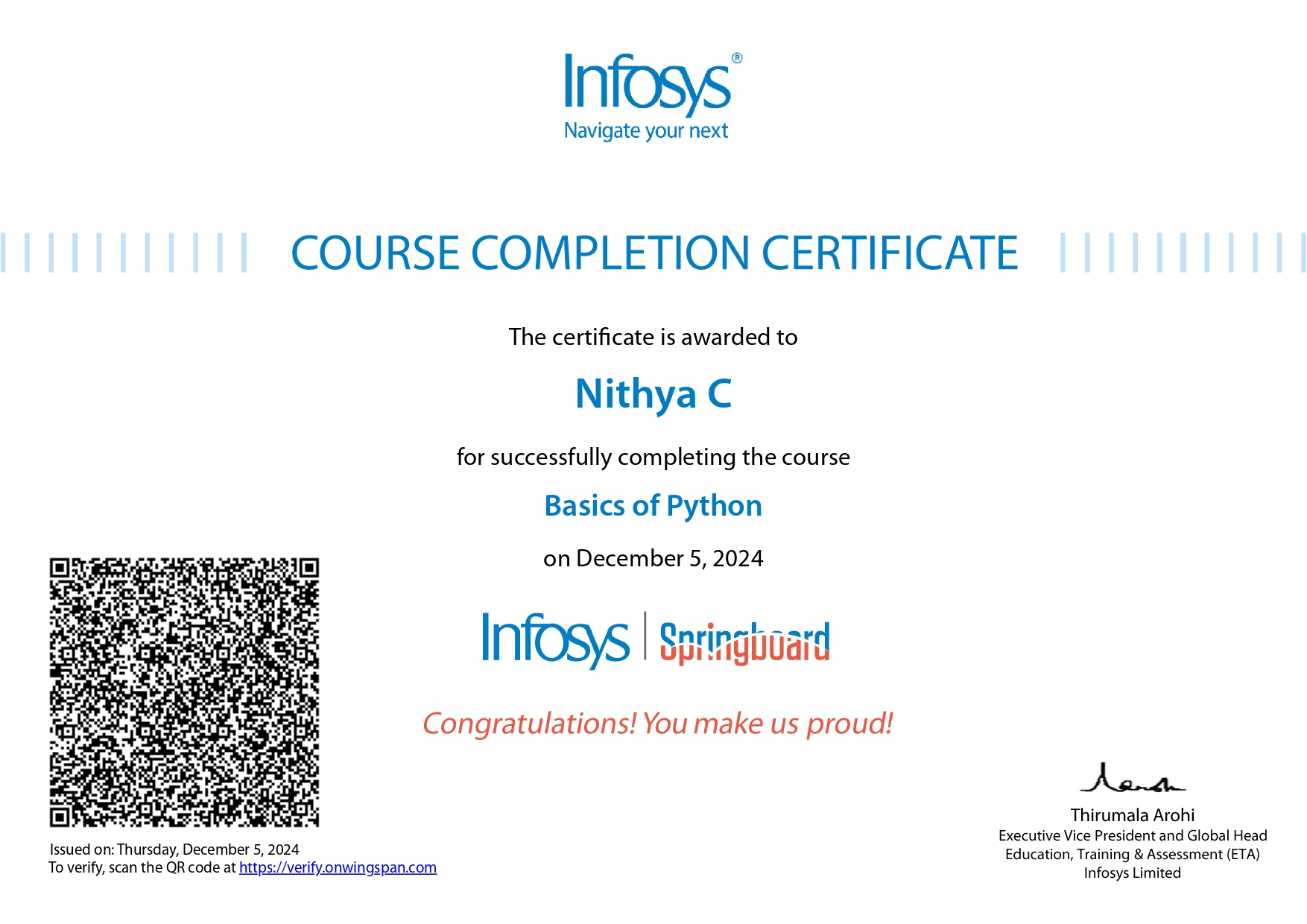 Certificate 3